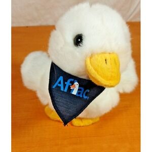 Aflac Baby Duck Plush Keychain Backpack Clip missing straps (With sound)